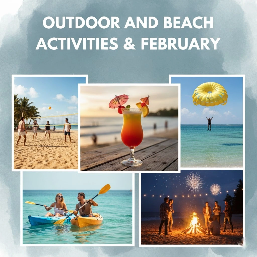 Outdoor and Beach Activities & Events in February