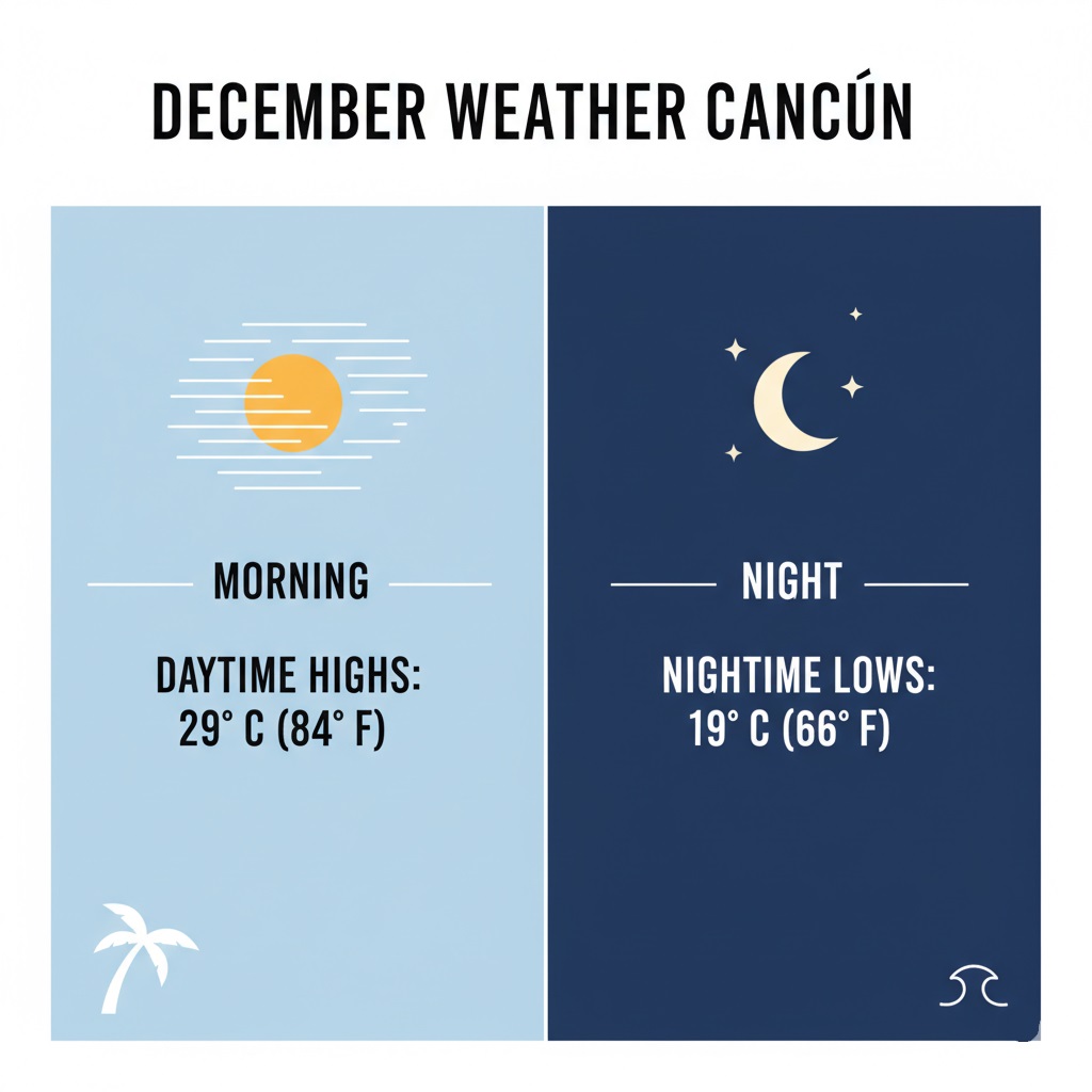Cancun mexico weather in december