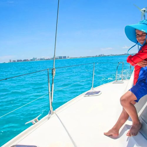 catamaran for family with kids