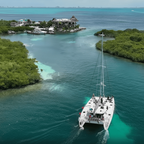 catamaran tour cancun