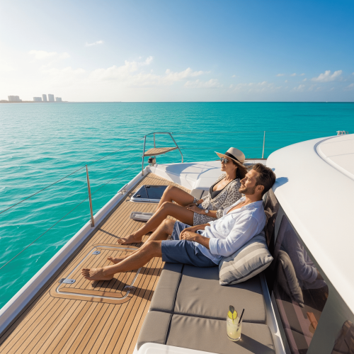private catamaran tour cancun